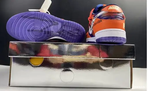 Orange  Perple x Low White O-W SB CT0856-801 Nike Dunk 0522